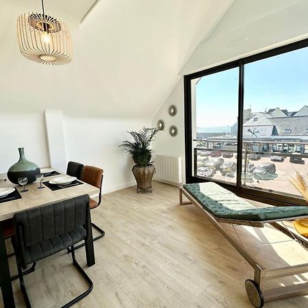 T2 Neuf Top Cocooning Terrasse - Face A La Mer Ploemeur Exteriér fotografie