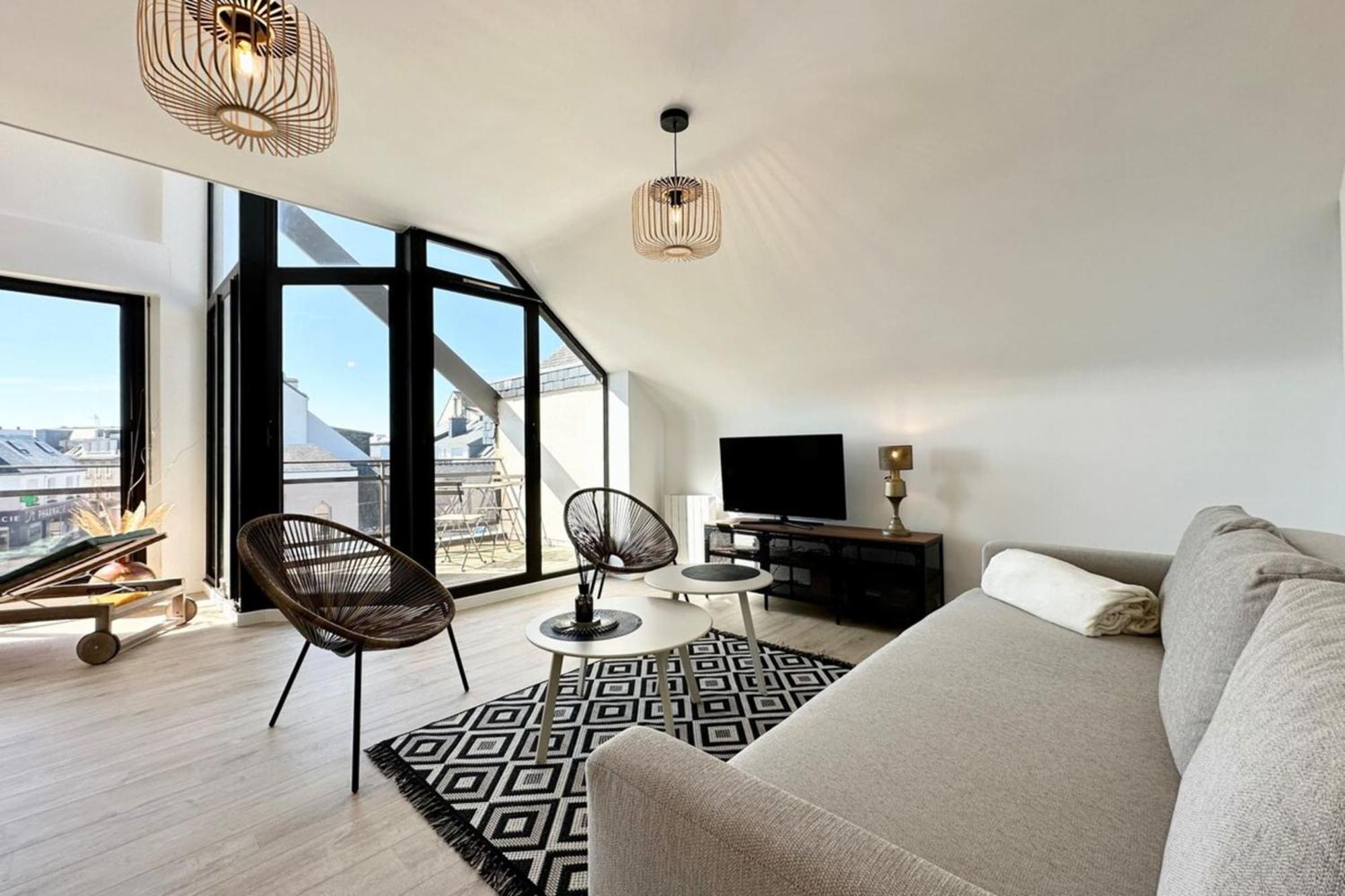 T2 Neuf Top Cocooning Terrasse - Face A La Mer Ploemeur Exteriér fotografie